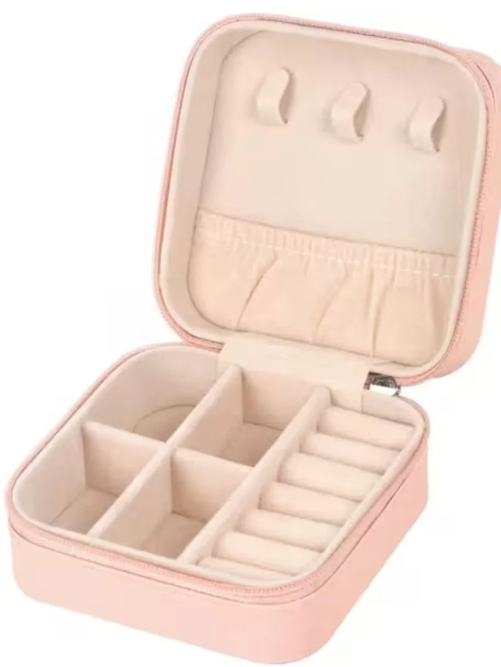Small Pink Travel Jewelry Organizer